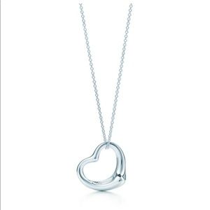 Tiffany & Co Open Heart Necklace